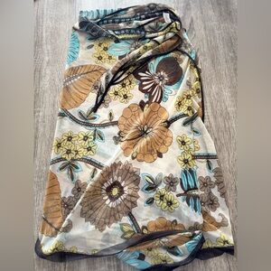 SHAN Multicolor Wrap Pareo Skirt